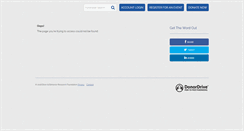 Desktop Screenshot of bbrfoundation.donordrive.com