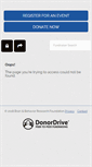 Mobile Screenshot of bbrfoundation.donordrive.com
